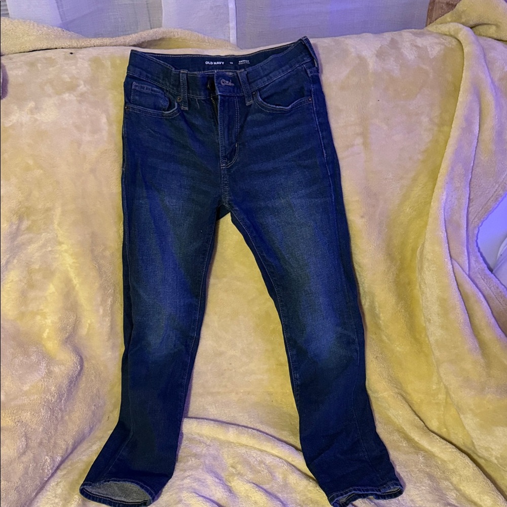 Old Navy Dark Indigo Kids Skinny Jeans